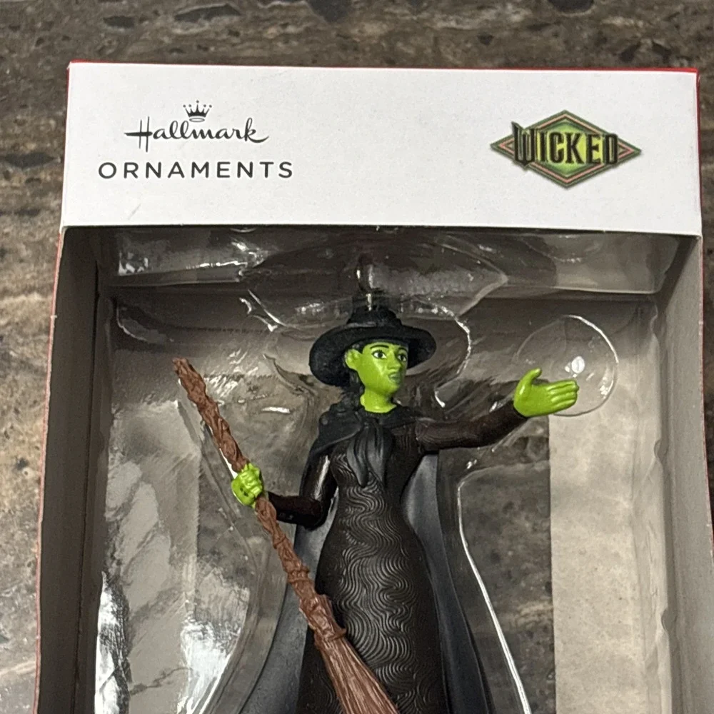 Wicked Elphaba Hallmark Christmas Ornament